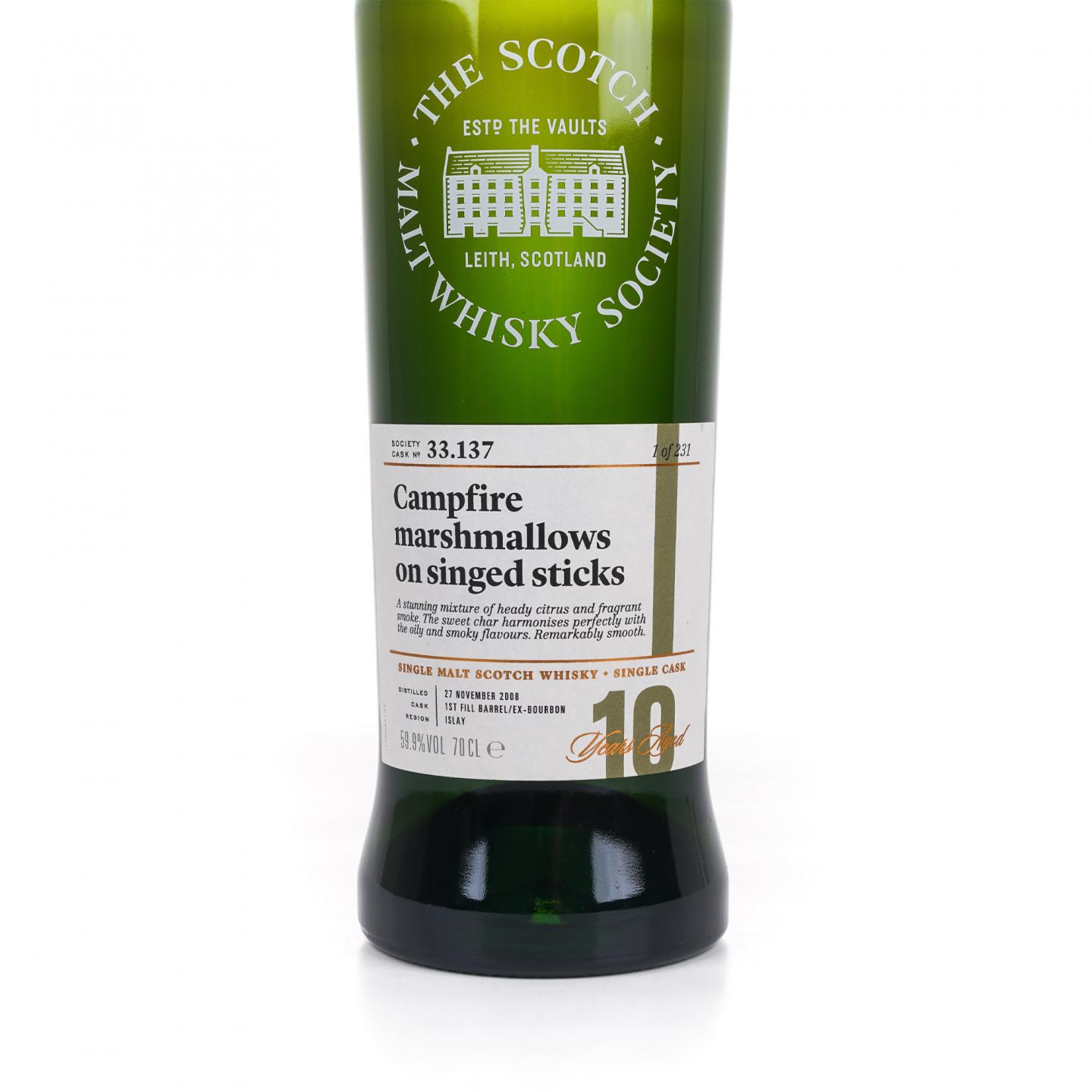 SMWS 33.137 阿贝 10年 2008 单桶