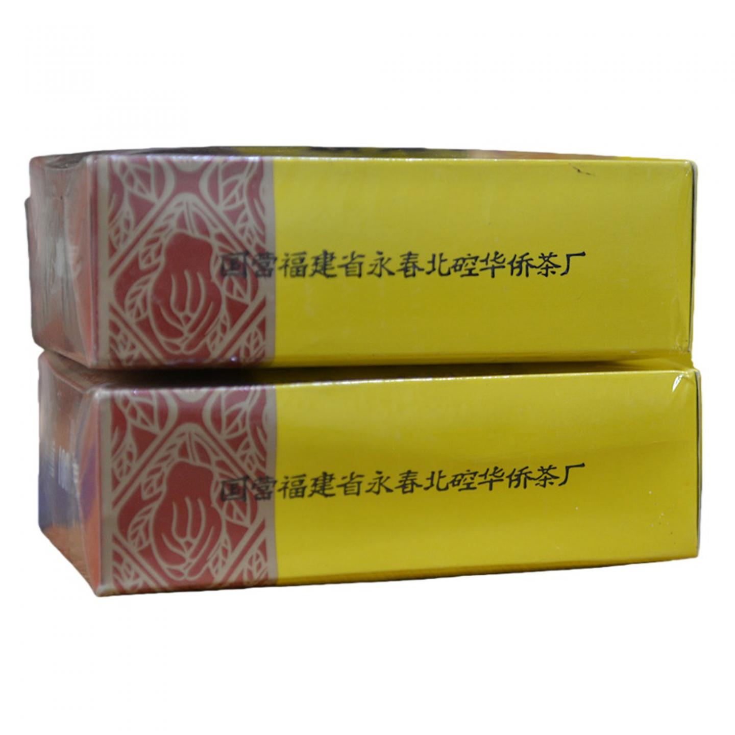90年代 国营北硿华侨茶厂出品 虎庵佛手 5盒组*100克