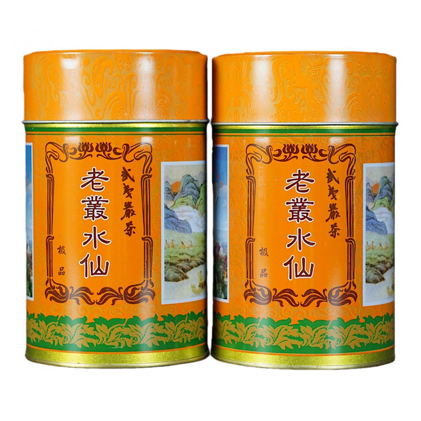 1998年 武夷山市九曲茶厂 原箱建县一千周年纪念 老枞水仙 两罐*125g