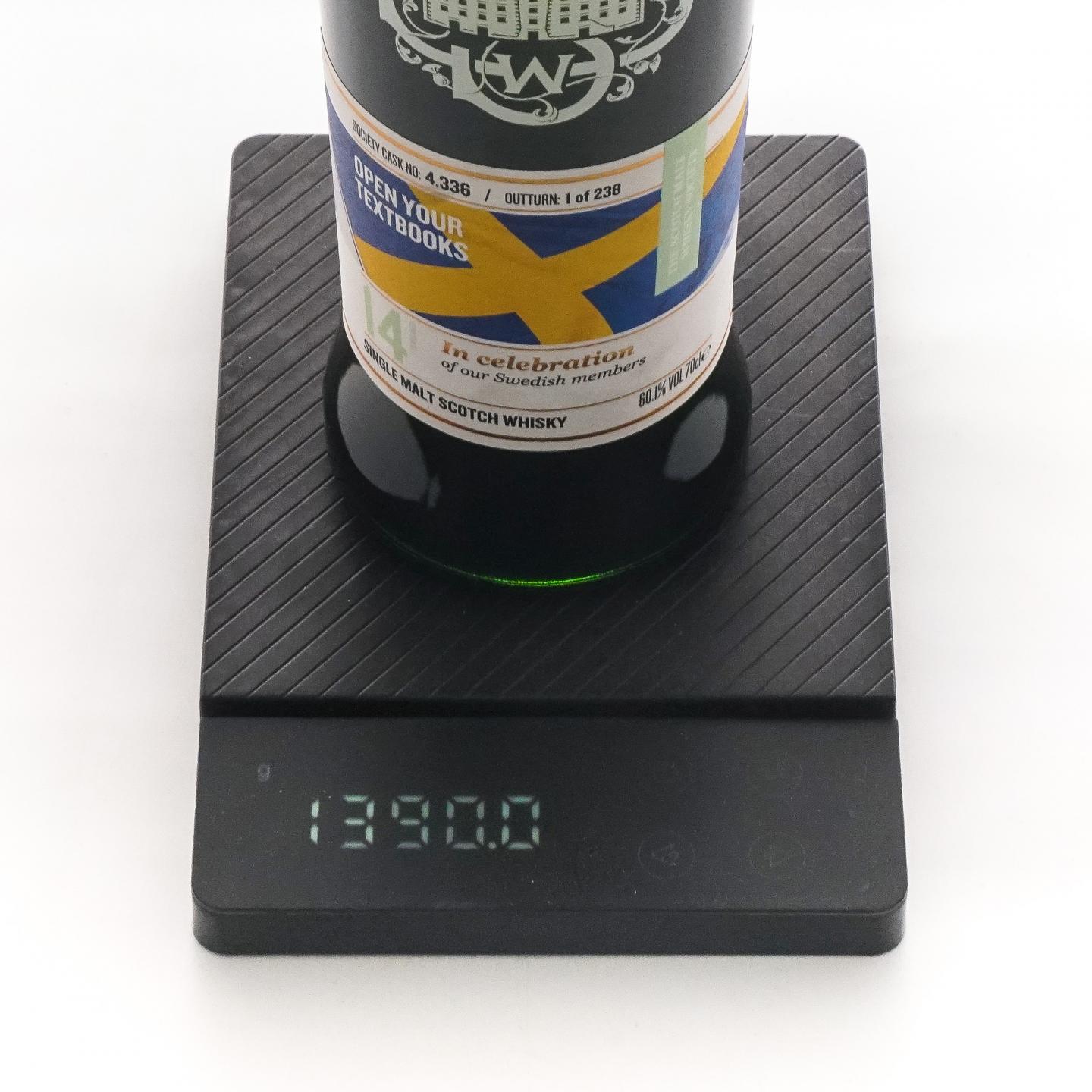 SMWS 4.336 高原骑士 14年 60.1%