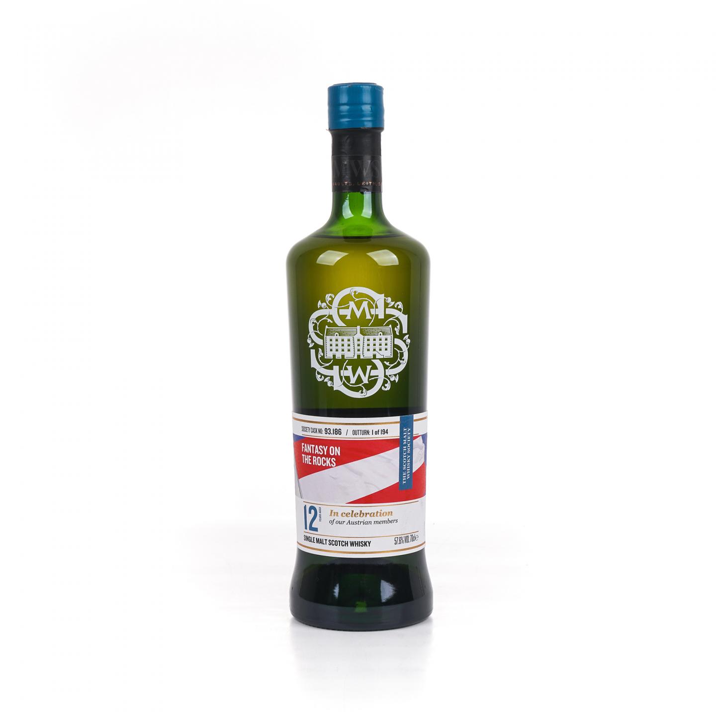 SMWS 93.186 格兰帝 12年 Fantasy on the Rocks