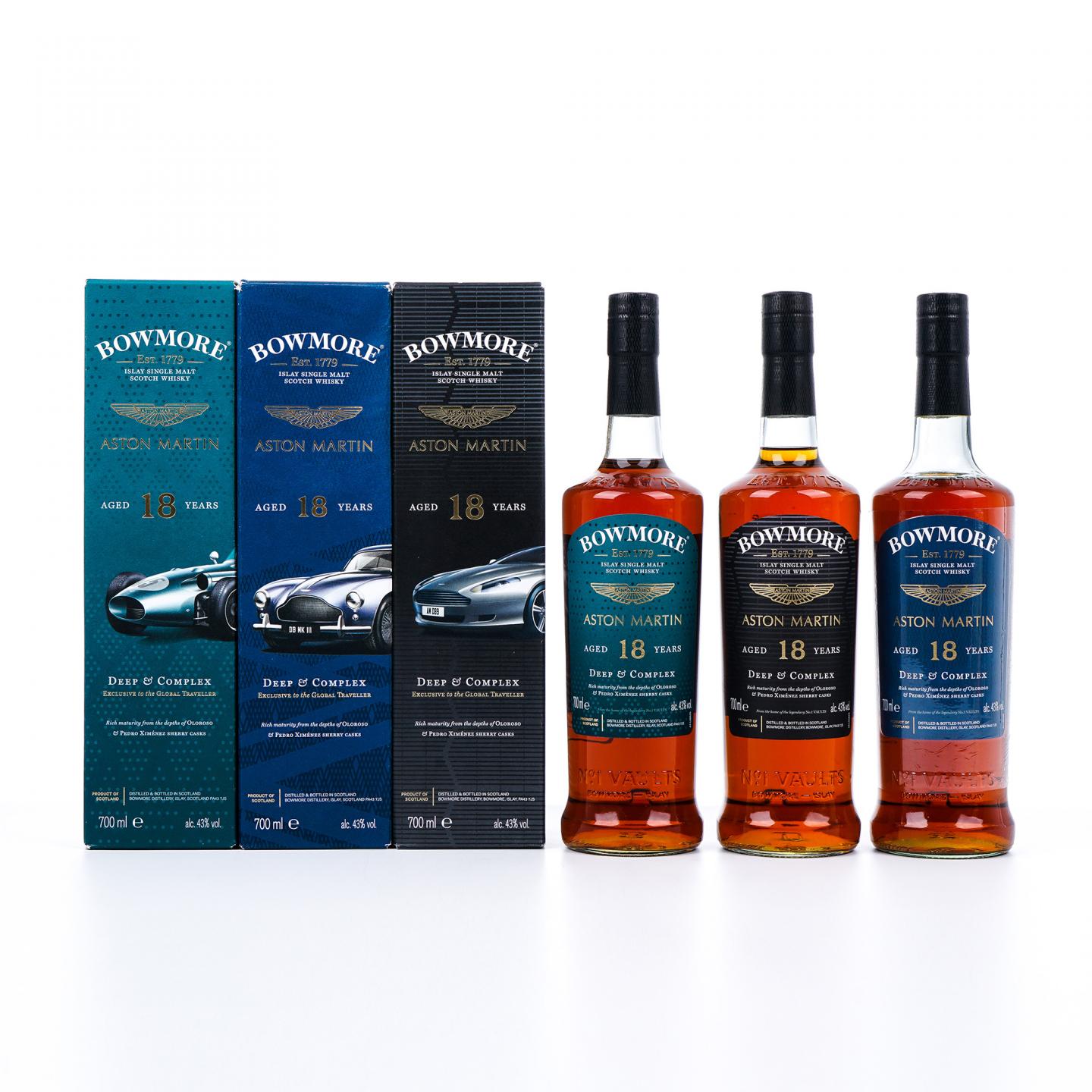Bowmore 波摩 18年 阿斯顿马丁联名2021/2022/2023版