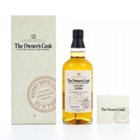 白州蒸馏所 1996-2007 业主桶#AB 40198