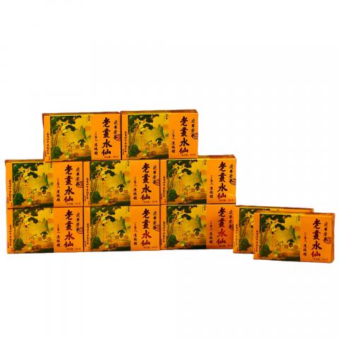 2003年 福建武夷山市示范茶场 一级老枞水仙 10盒组*100克 干仓