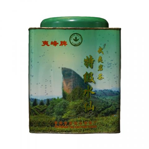 90年代 武夷山市茶厂精制 夷峰牌特级武夷水仙 一罐*450g 干仓