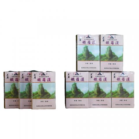 1999年 武夷山市茶叶总厂 极品正岩头春铁罗汉 八盒*50g 干仓