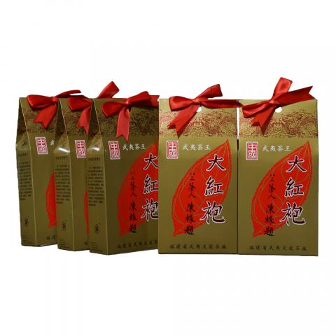 1999年 武夷天龙茶厂 大红袍 125g*5盒