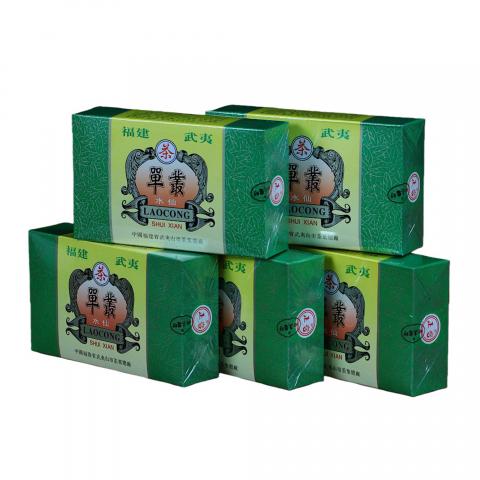 武夷山市茶叶总厂精制 正岩特级单枞水仙 5盒 干仓