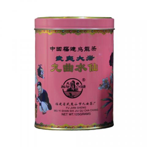 1998年 武夷山市九曲茶厂 原箱大岩产区九曲水仙 一罐*125g