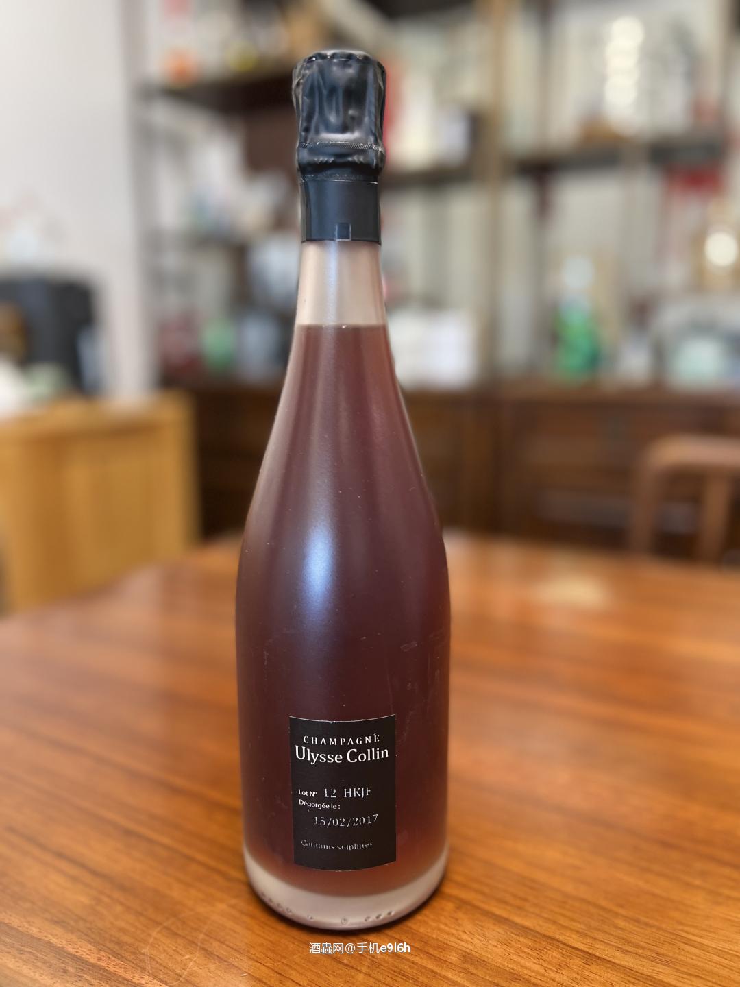 Ulysse Collin Rose小农桃红香槟2017尤利西斯