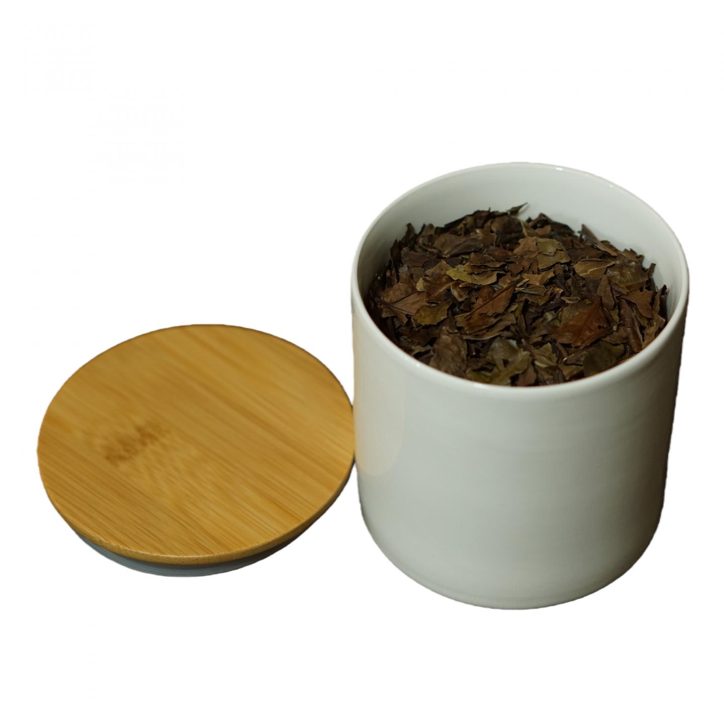 1990年代 寿眉一罐(分装) 100克 干仓