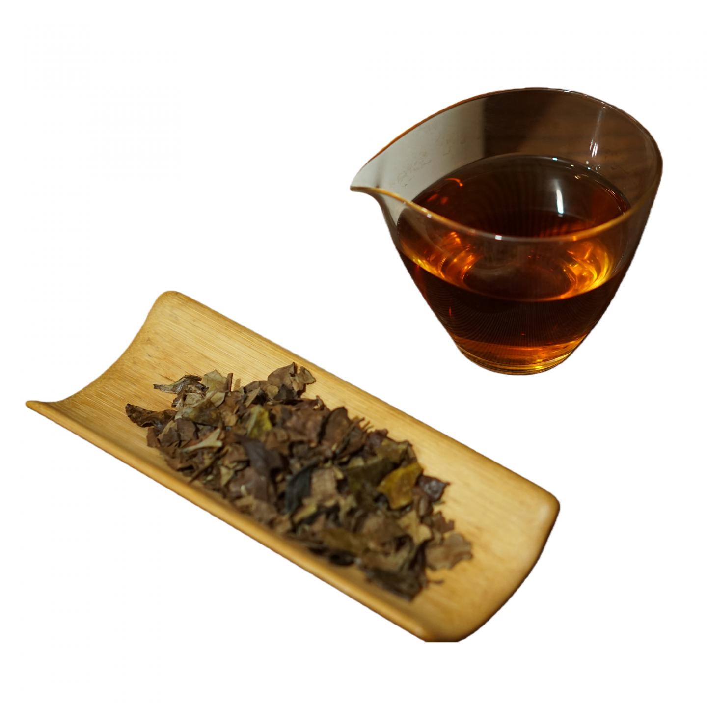 1990年代 寿眉一罐(分装) 100克 干仓