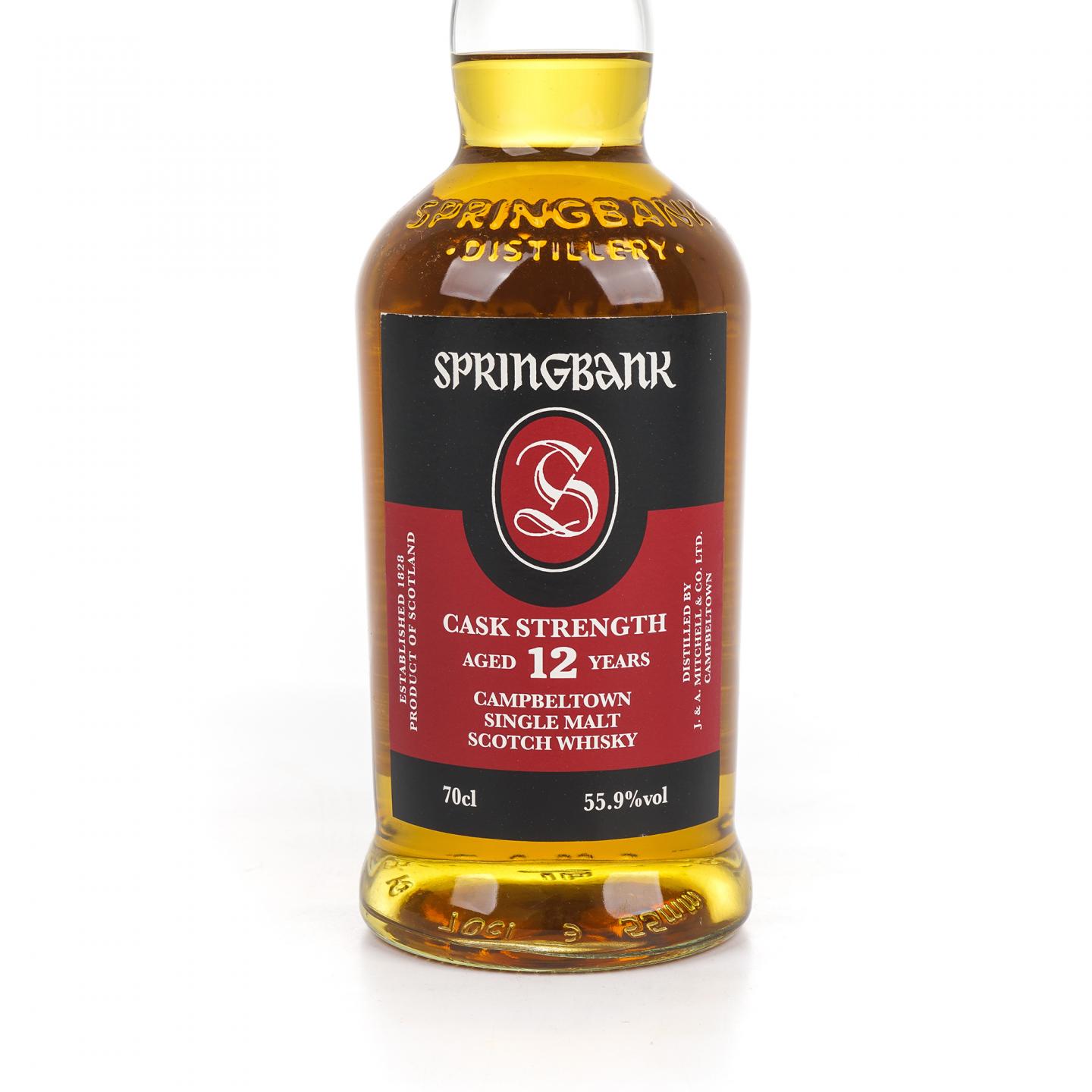 Springbank 云顶 12年 2021 桶强 55.9%VOL