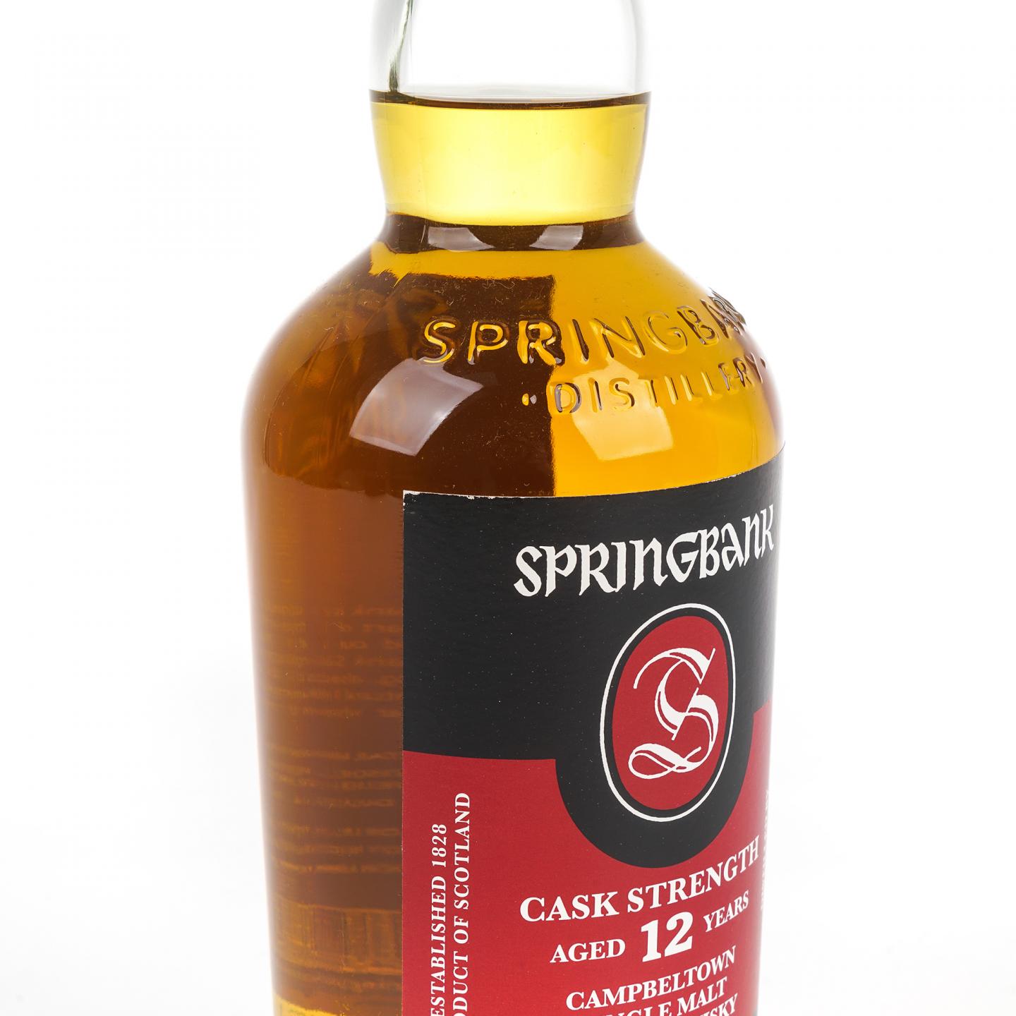 Springbank 云顶 12年 2021 桶强 55.9%VOL