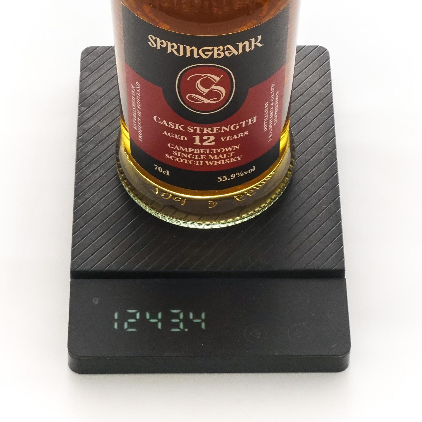 Springbank 云顶 12年 2021 桶强 55.9%VOL