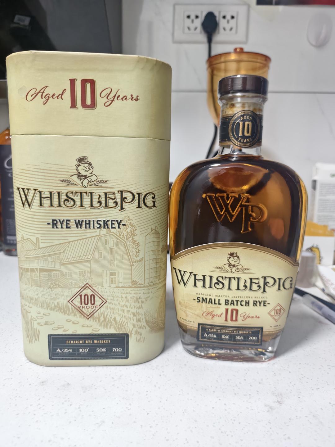 哨子猪10年 口哨猪10年 黑麦威士忌