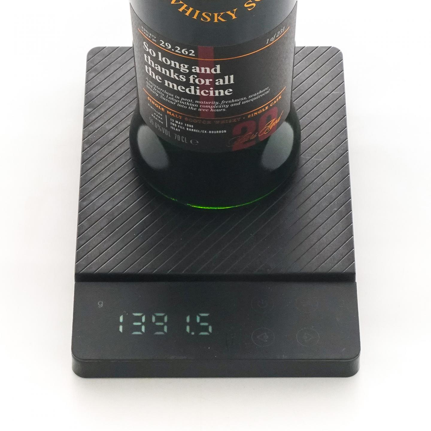 SMWS 29.262 拉弗格 20年 1998