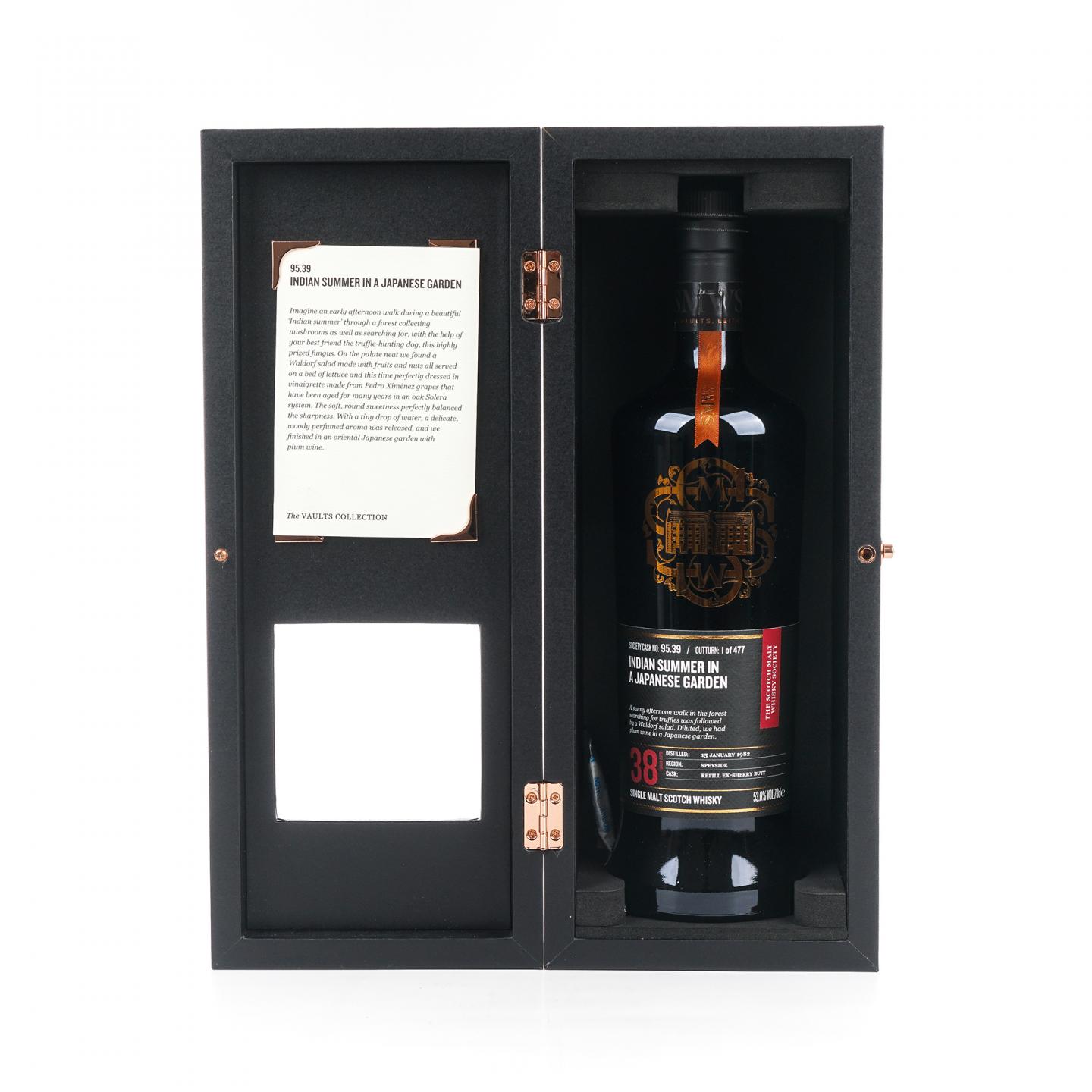 SMWS 95.39 奥克罗斯克 38年 1982 再填雪莉桶