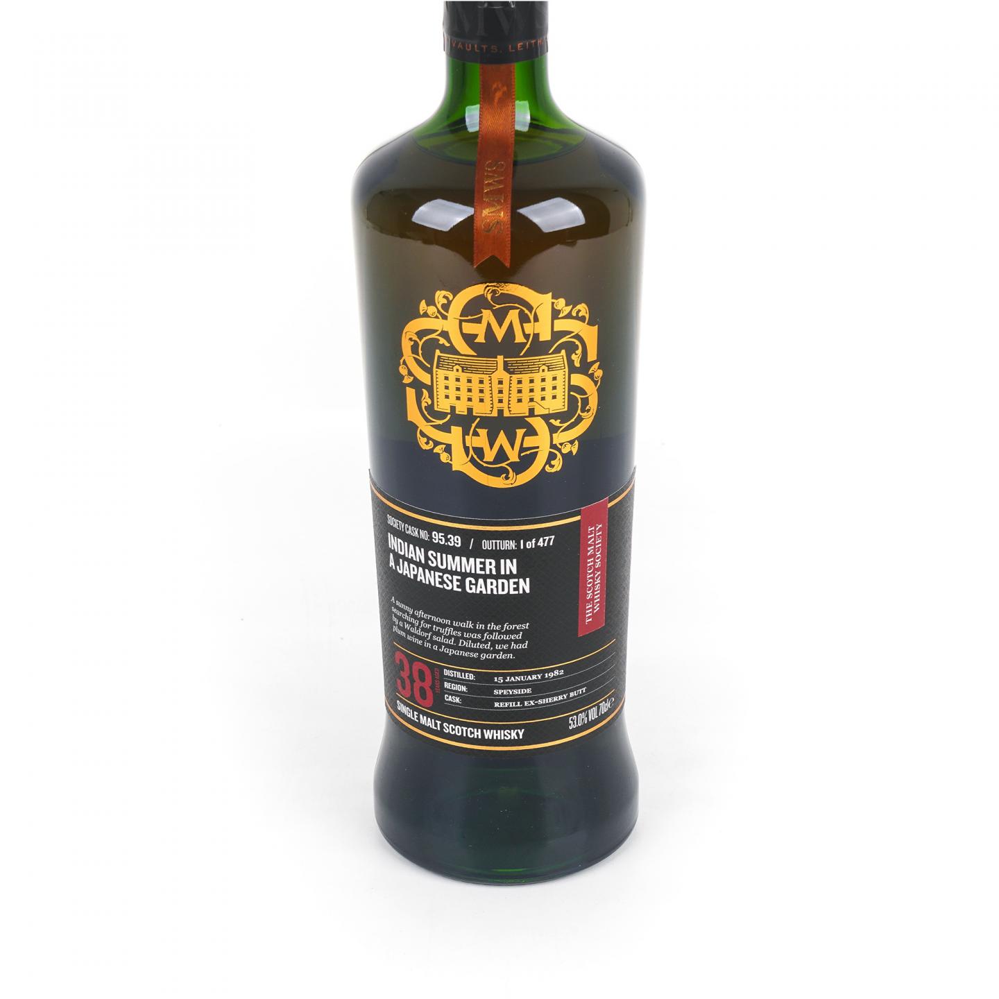 SMWS 95.39 奥克罗斯克 38年 1982 再填雪莉桶