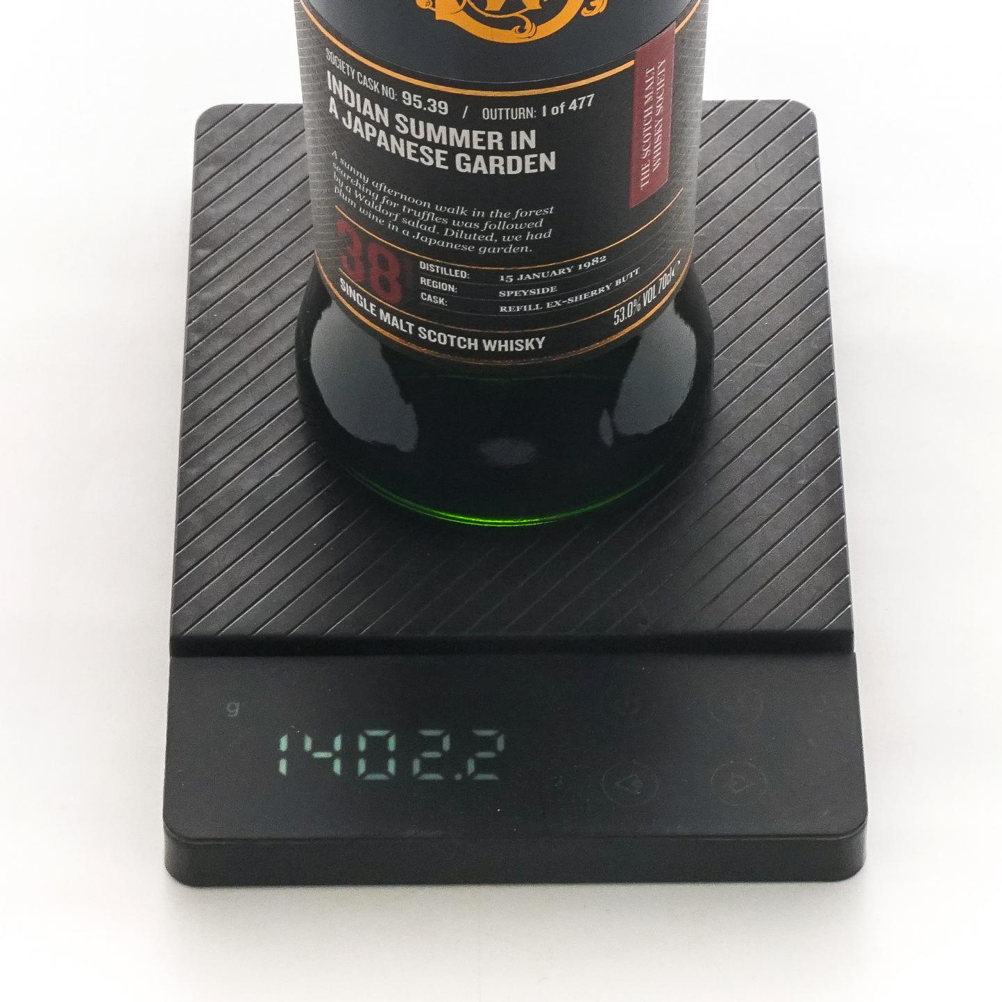 SMWS 95.39 奥克罗斯克 38年 1982 再填雪莉桶