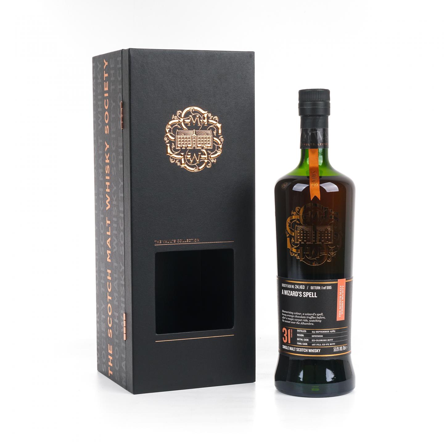 SMWS 24.163 麦卡伦 31年 1989 雪莉桶