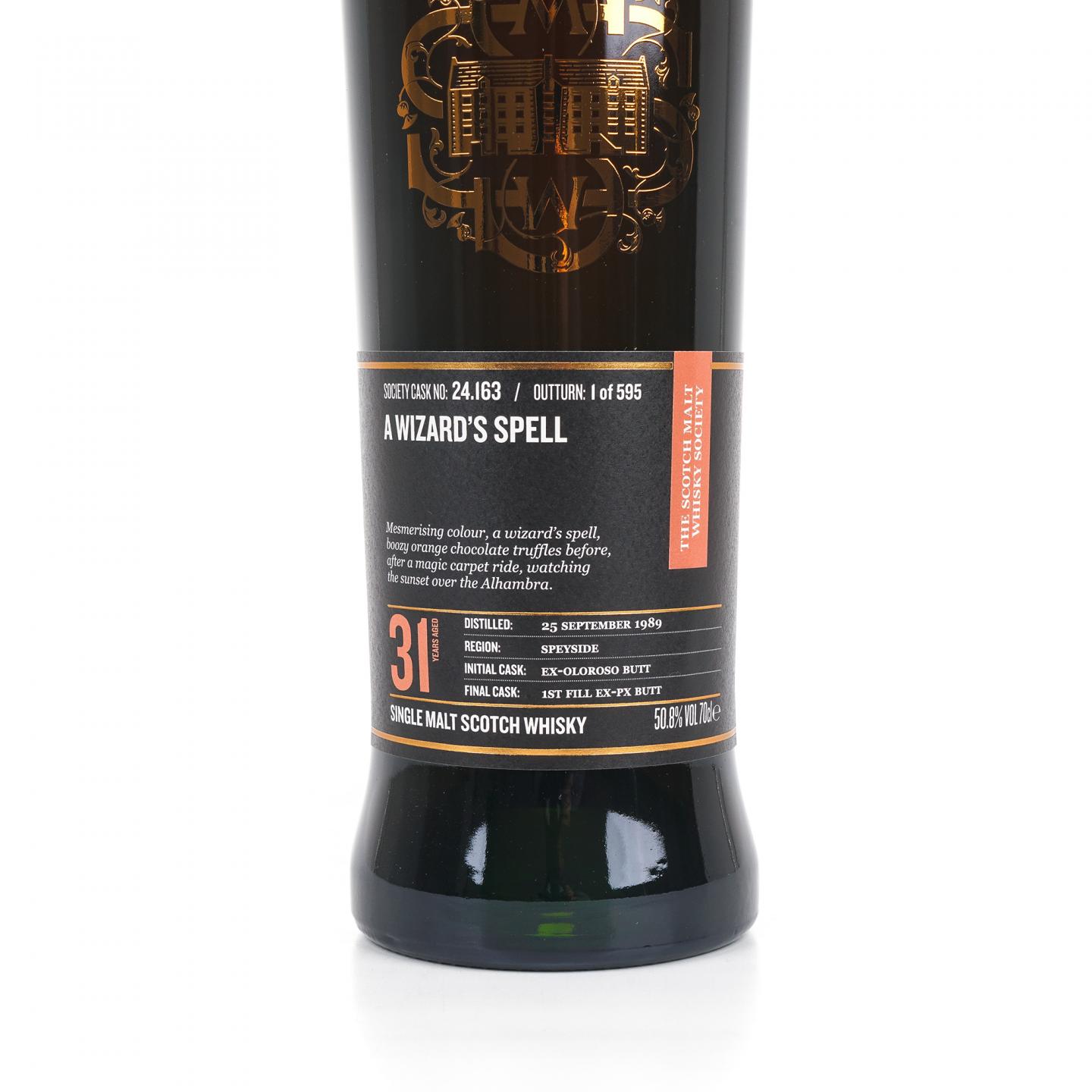 SMWS 24.163 麦卡伦 31年 1989 雪莉桶