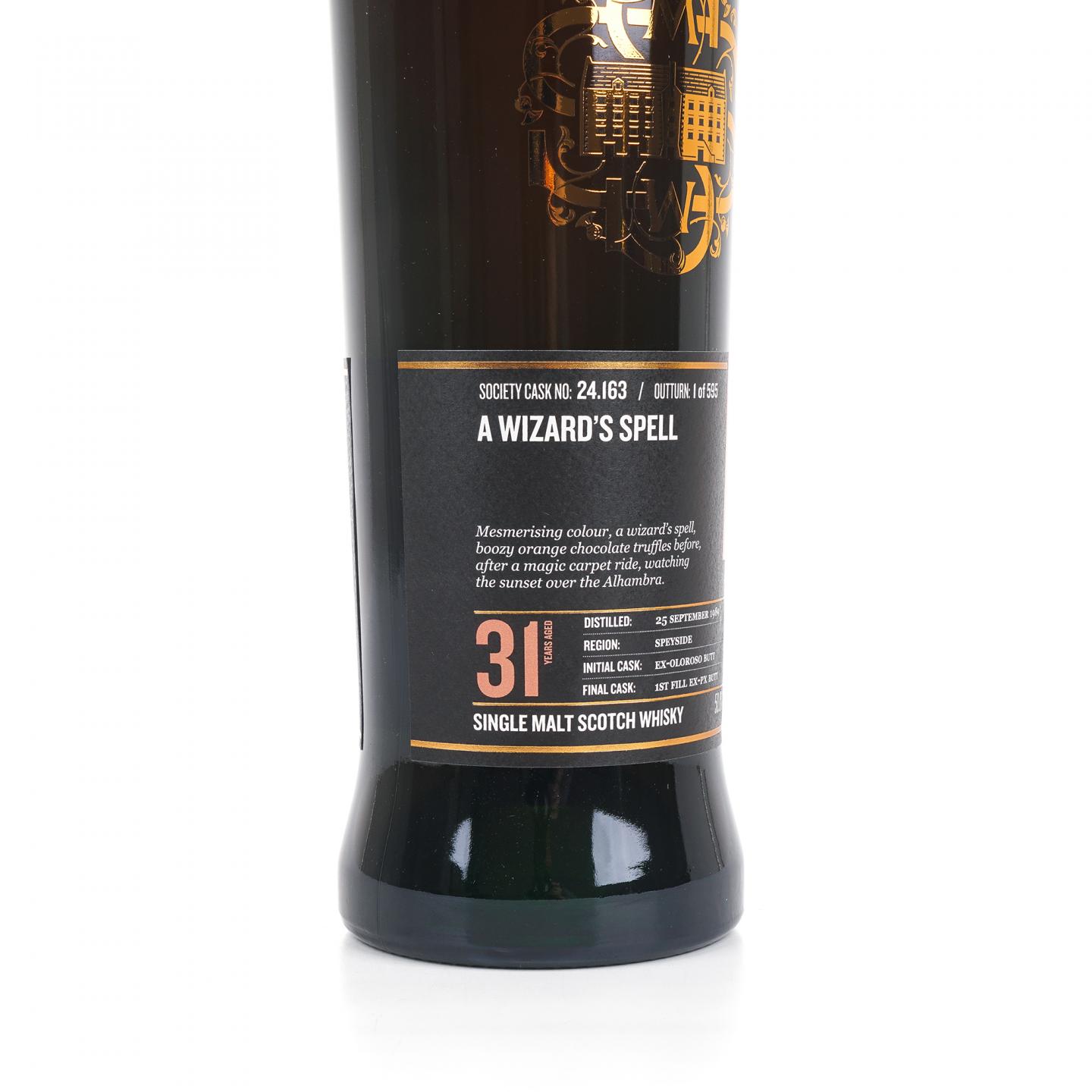 SMWS 24.163 麦卡伦 31年 1989 雪莉桶