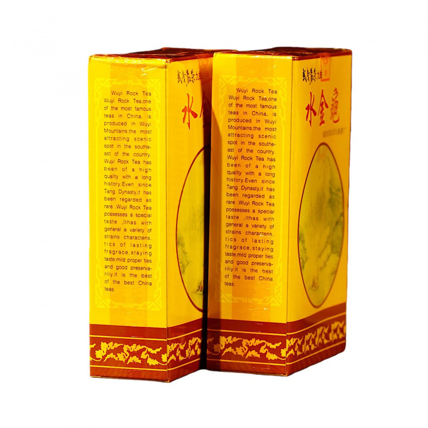 1990年代 武夷山市九曲茶厂 正岩水金龟 5盒组*100克