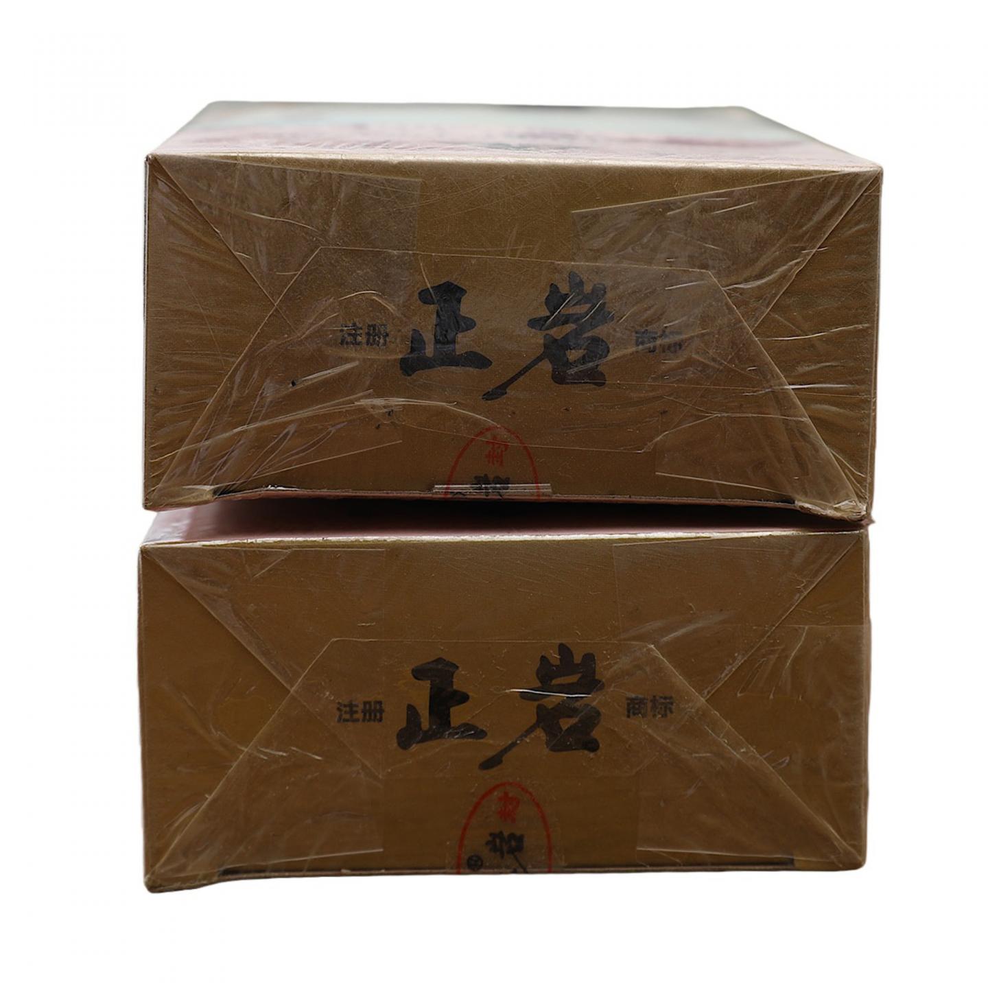 1999年 武夷山市岩茶总厂制 正岩产区真枞水仙 十盒*100克 干仓