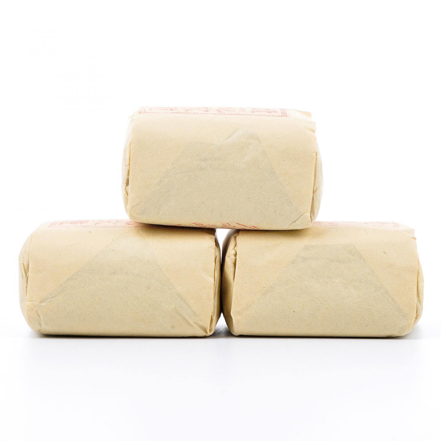 九十年代 中茶公司出口金记茶行 甲级北苑宋种 3包*50克