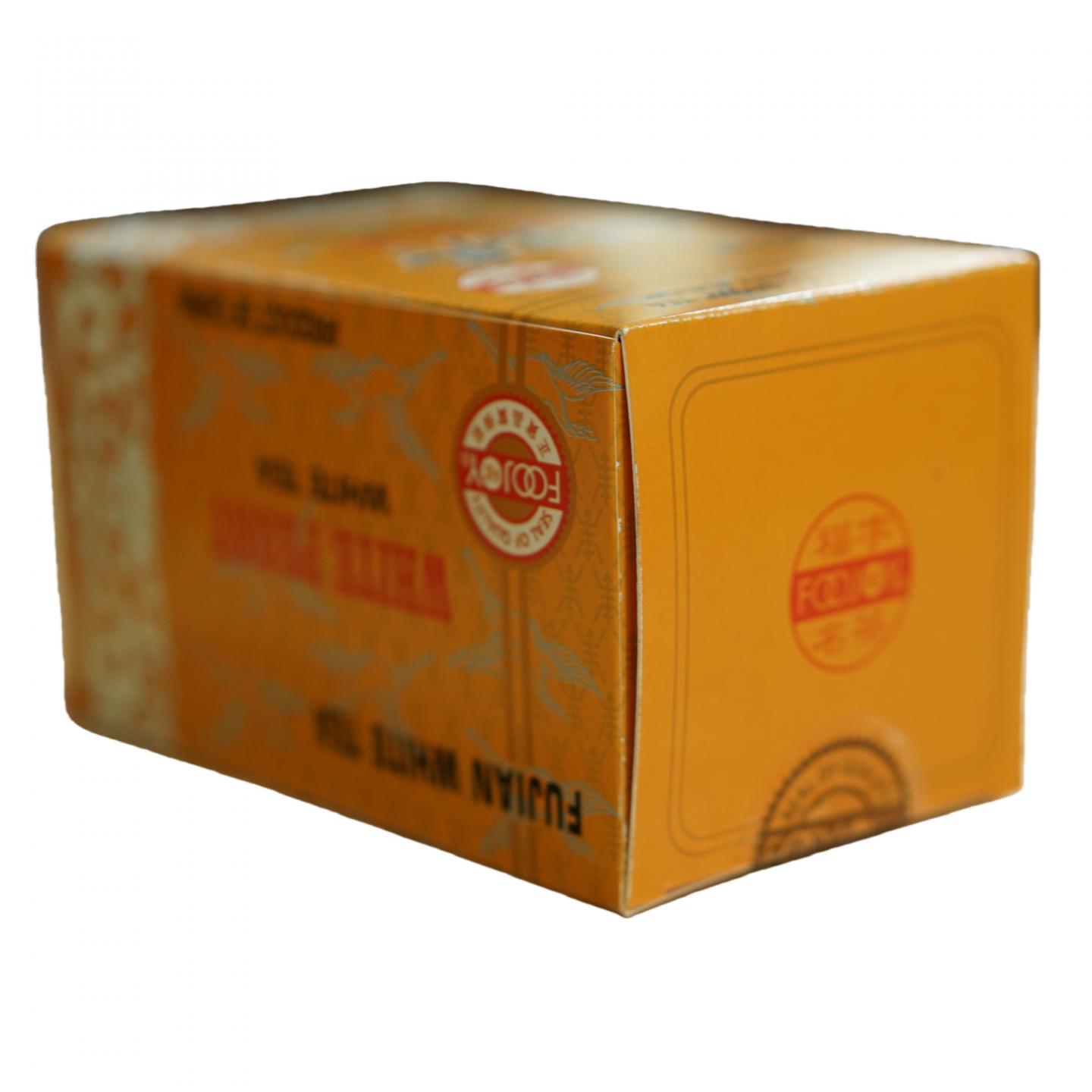 九十年代 福字牌 原箱白牡丹 一盒*100g 干仓