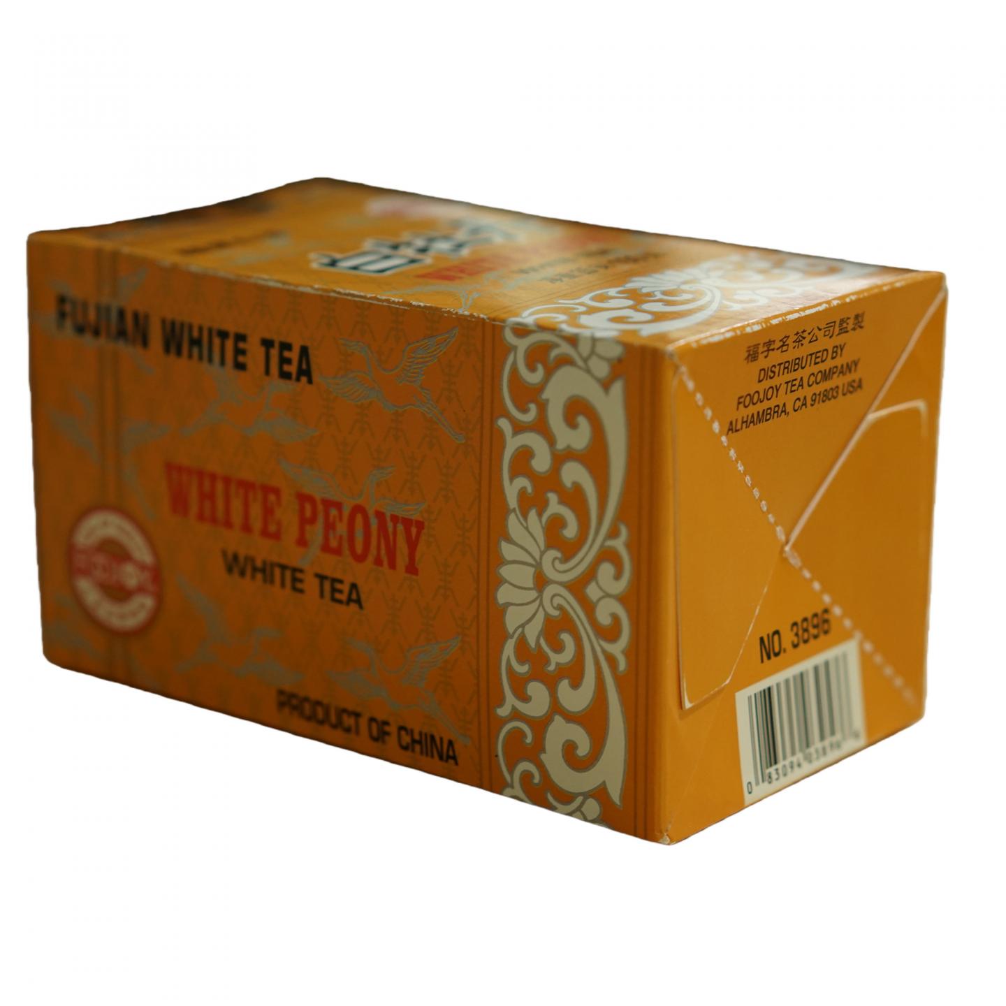 九十年代 福字牌 原箱白牡丹 一盒*100g 干仓