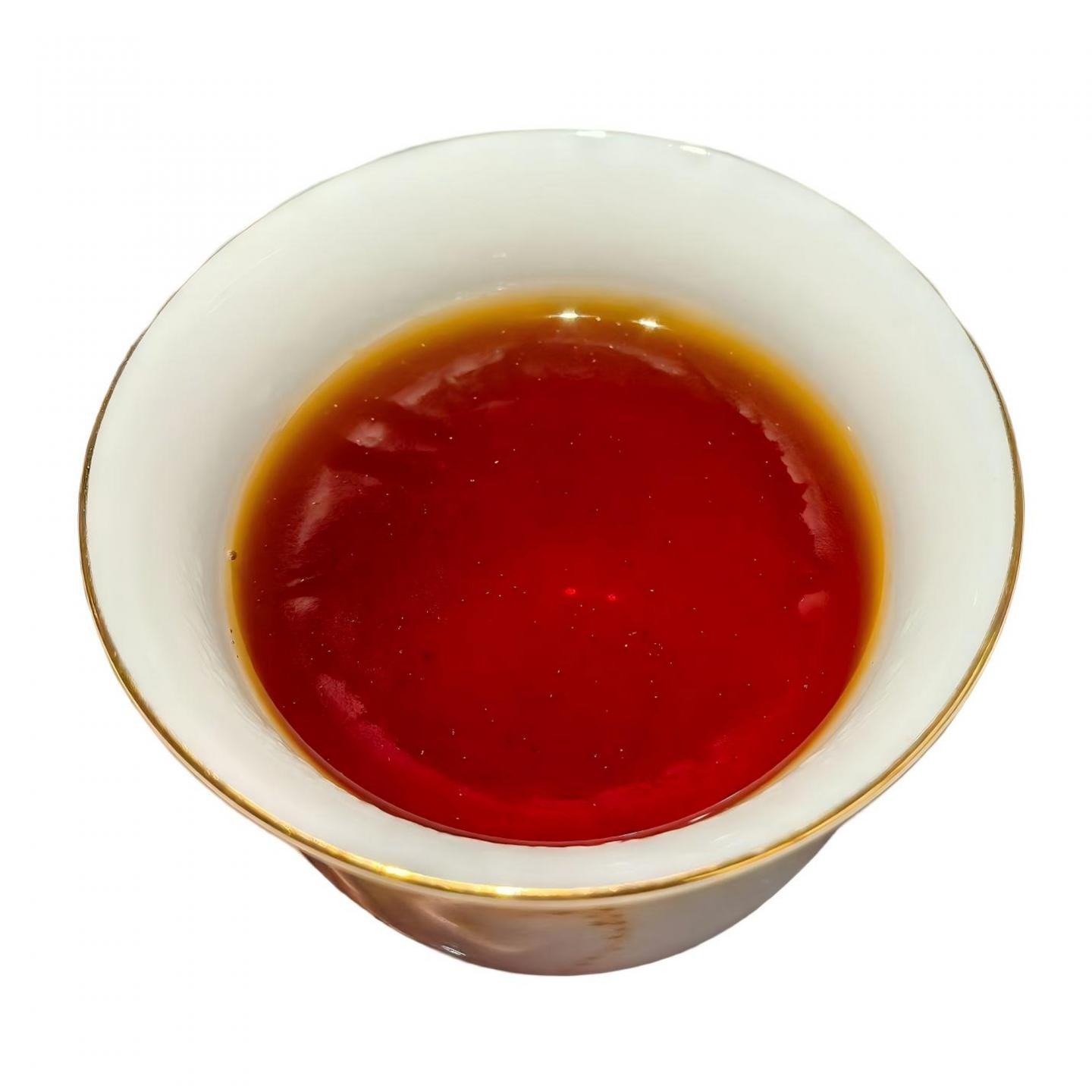 1990年代 甲级黄印老生茶 一饼*357克 干仓