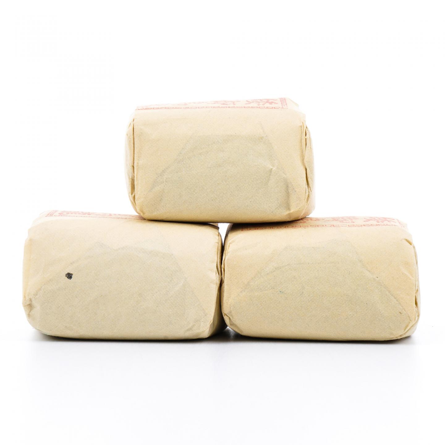 九十年代 中茶公司出口金记茶行 甲级名枞矮脚乌龙 3包*50g