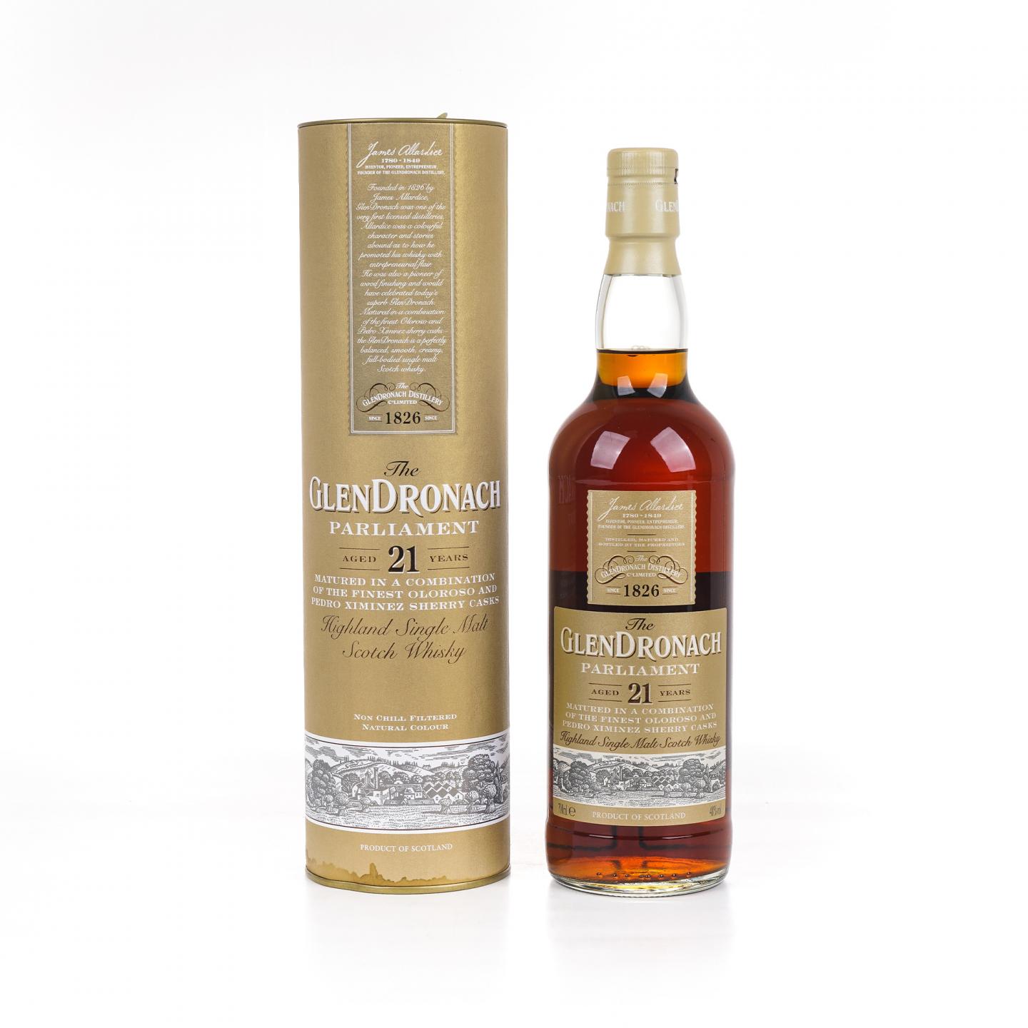 Glendronach 格兰多纳 21年 Parliament 700ML