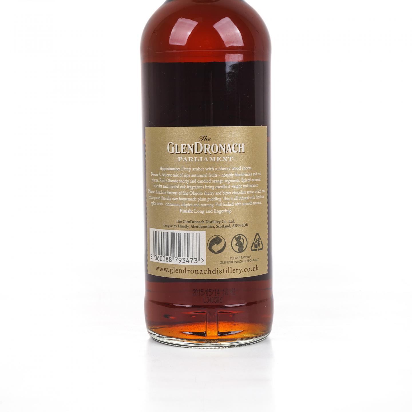 Glendronach 格兰多纳 21年 Parliament 700ML