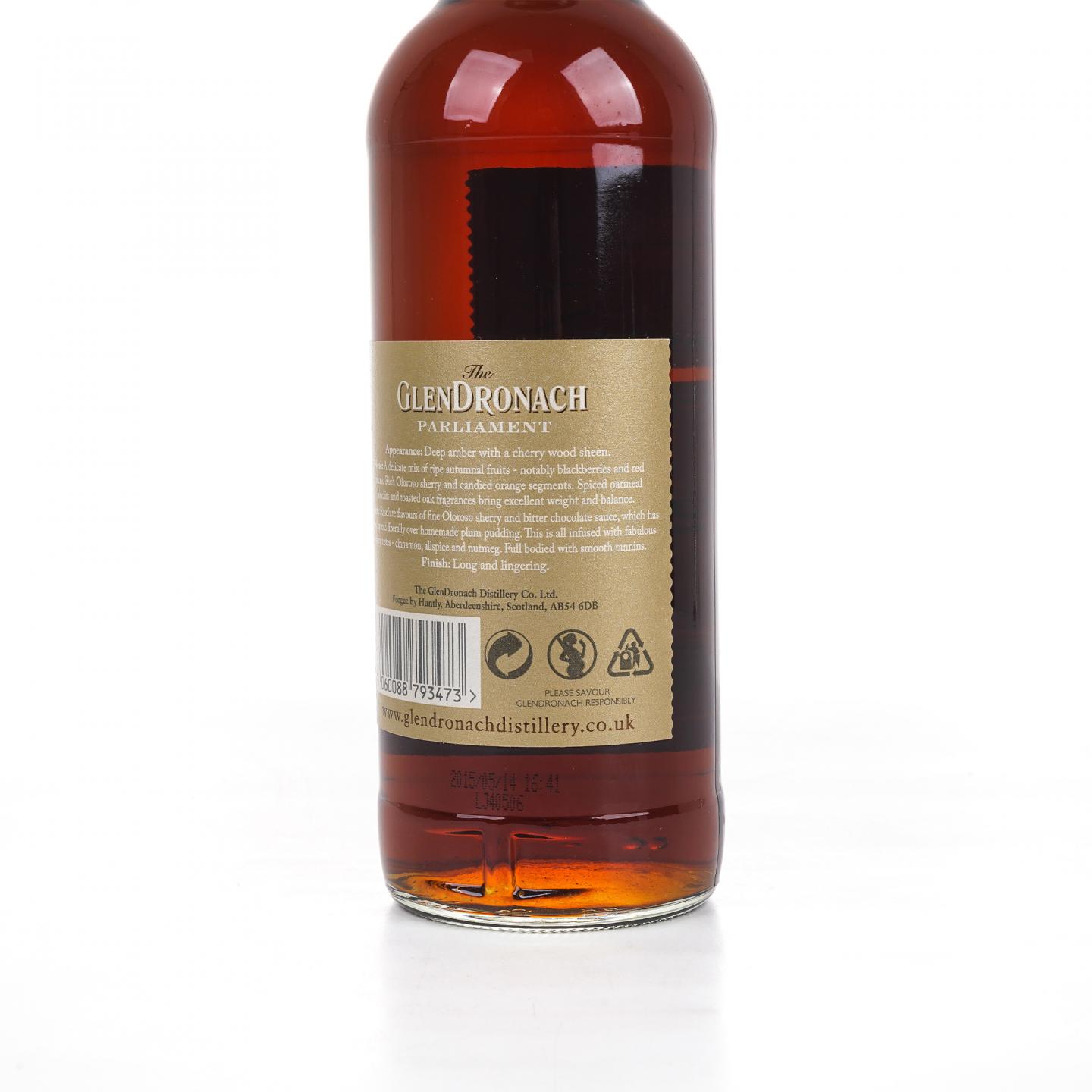 Glendronach 格兰多纳 21年 Parliament 700ML