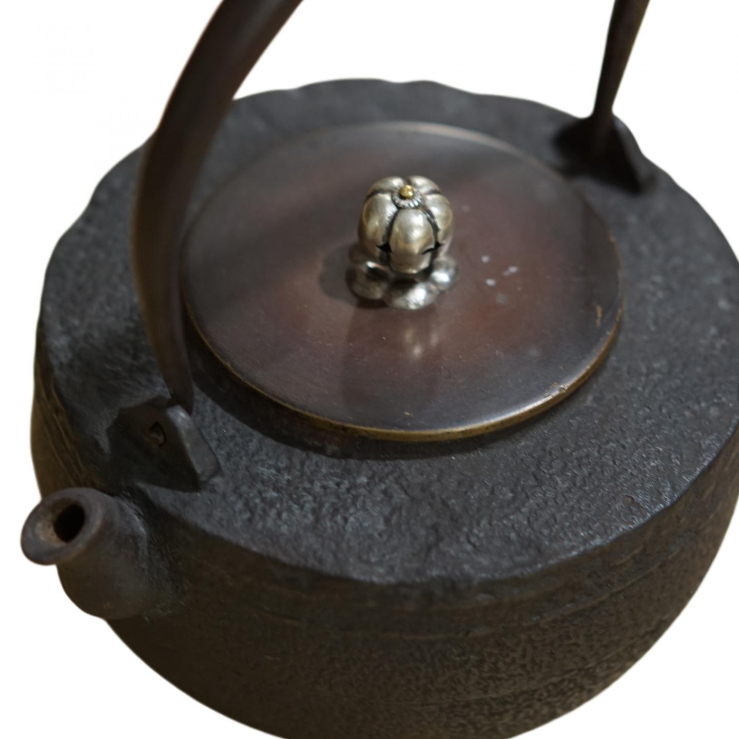 松下电器创业38年纪念丨昭和28年 铁壶一把 约22*15*17cm