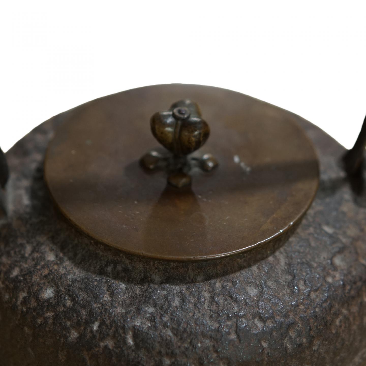 祥云堂造丨大正时期 老铁壶一把 24*16*17cm