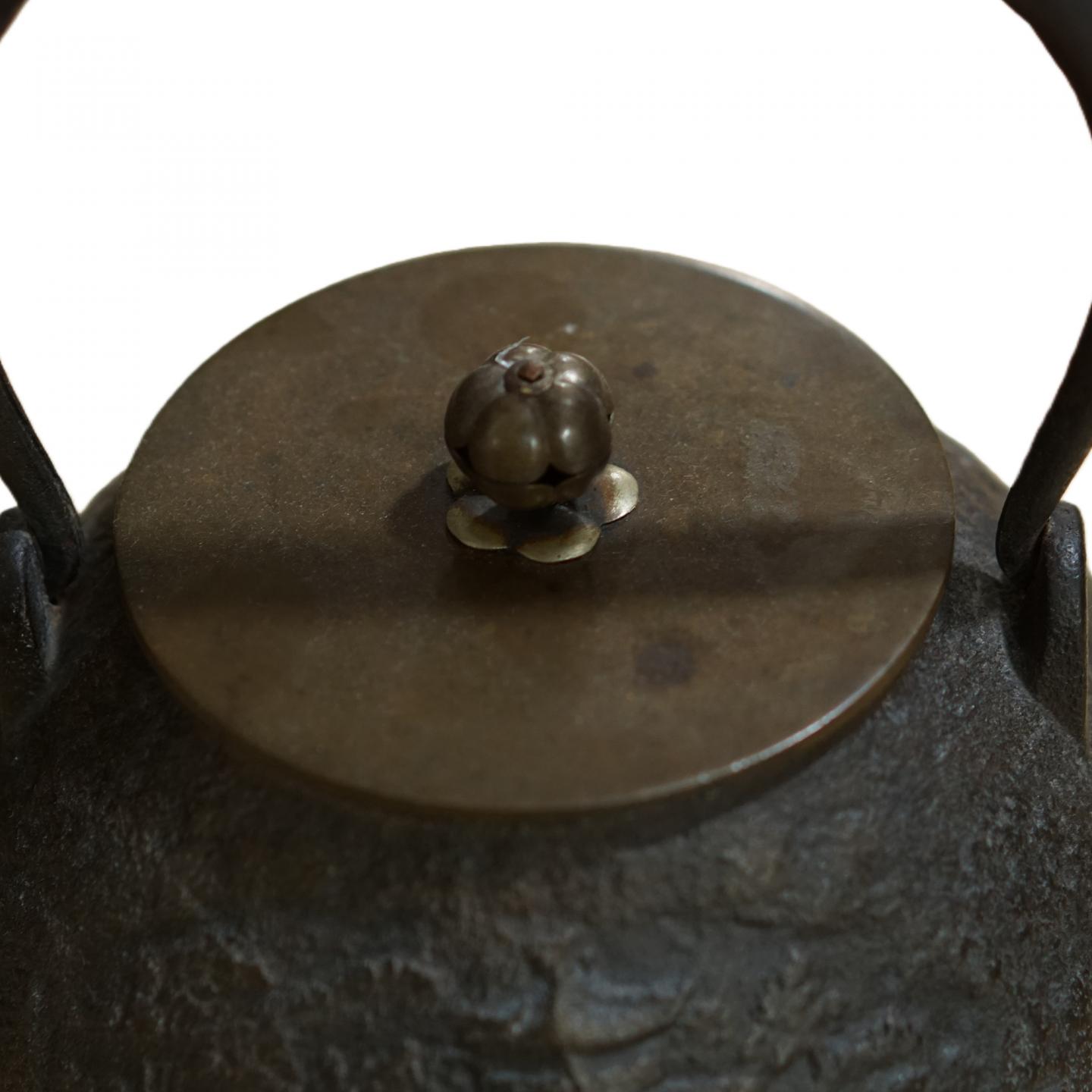 龙文堂造丨大正时期 老铁壶一把 21*16*16cm