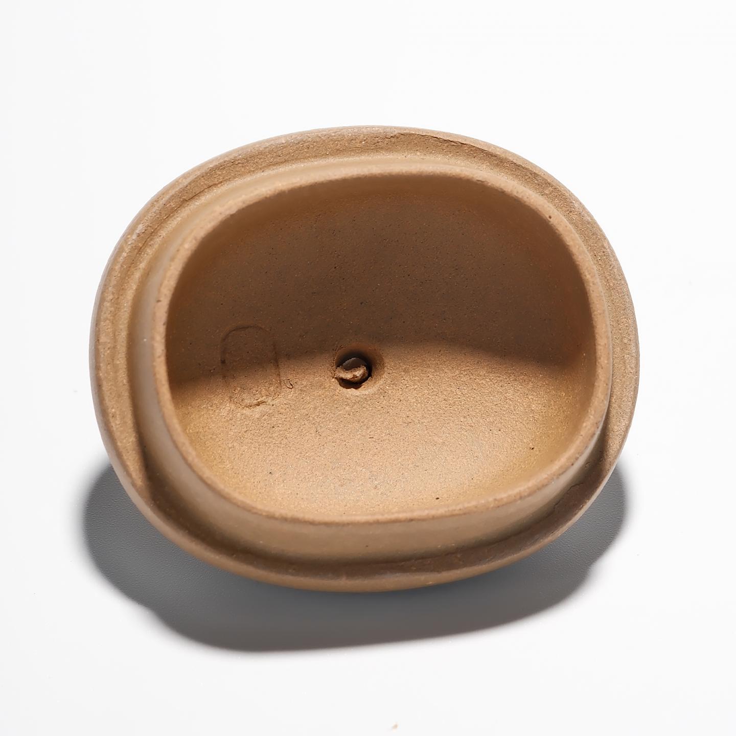 顾道荣 竹节提梁壶 约90年代 约150cc 高约118mm