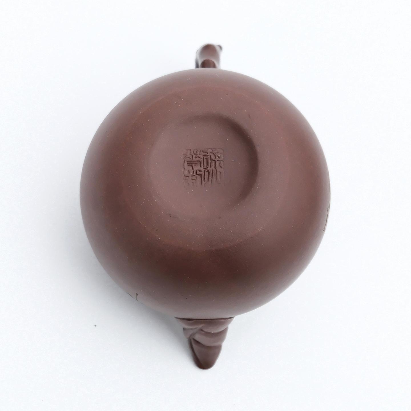 徐小琴 全手工仿生茄瓜壶 癸酉年（90年代） 约500cc 刻字款