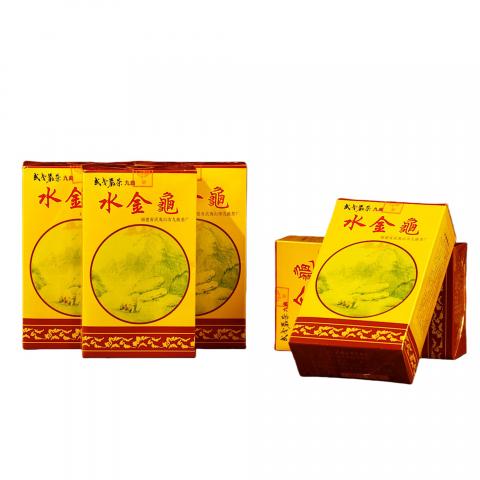 1990年代 武夷山市九曲茶厂 正岩水金龟 5盒组*100克
