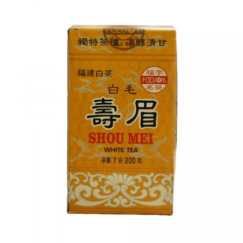 九十年代 福字名茶公司监制 出口级福字牌 白毛寿眉 一盒*200g 干仓