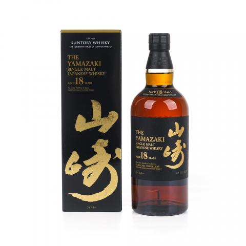 山崎 18年 金字黑标 No.1056387