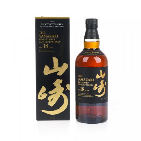 山崎 18年 金字黑标 No.974178