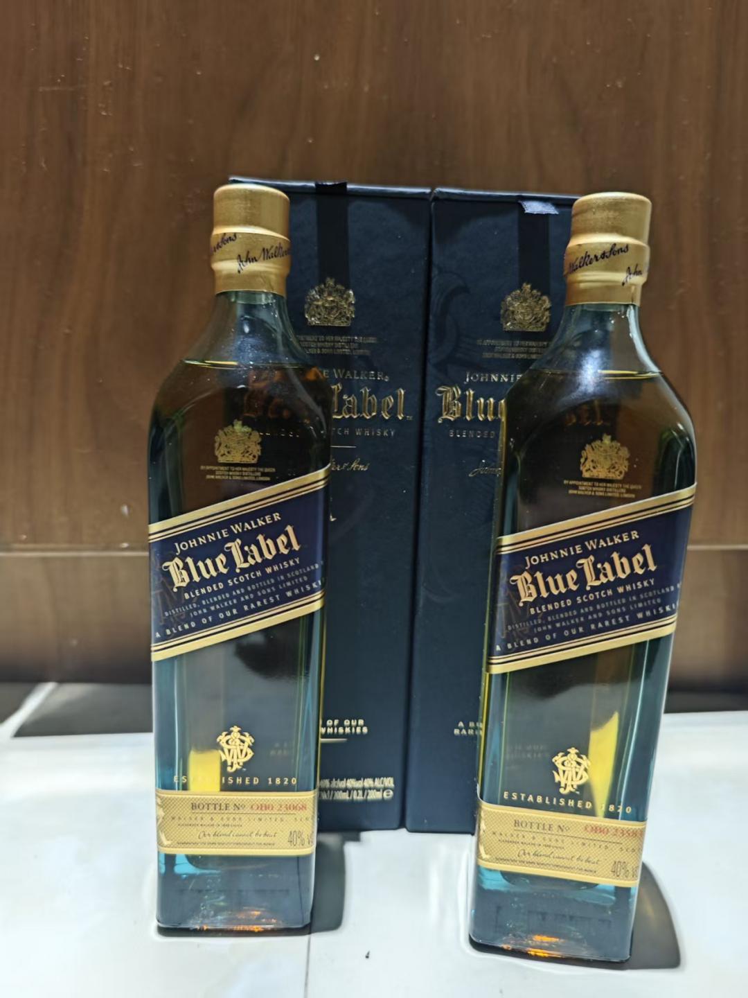 尊尼获加蓝牌200ml*2