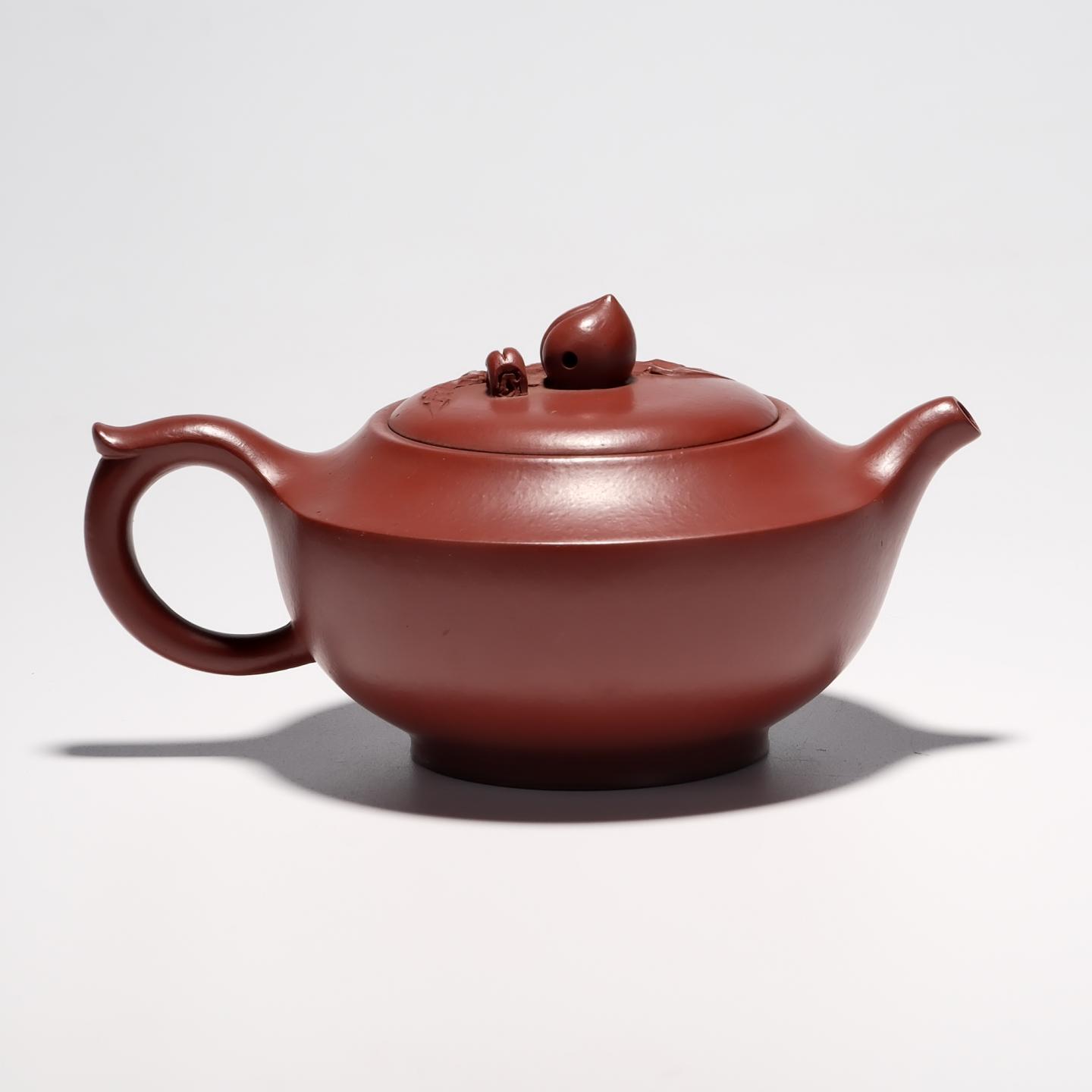 吴祥华 寿桃壶 90年代 约250cc