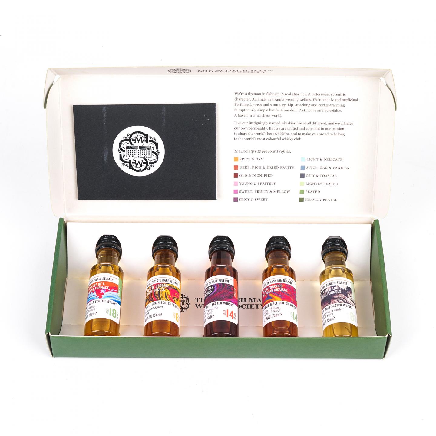 【酒版】SMWS 6/8/14/18年 5瓶组*25ml