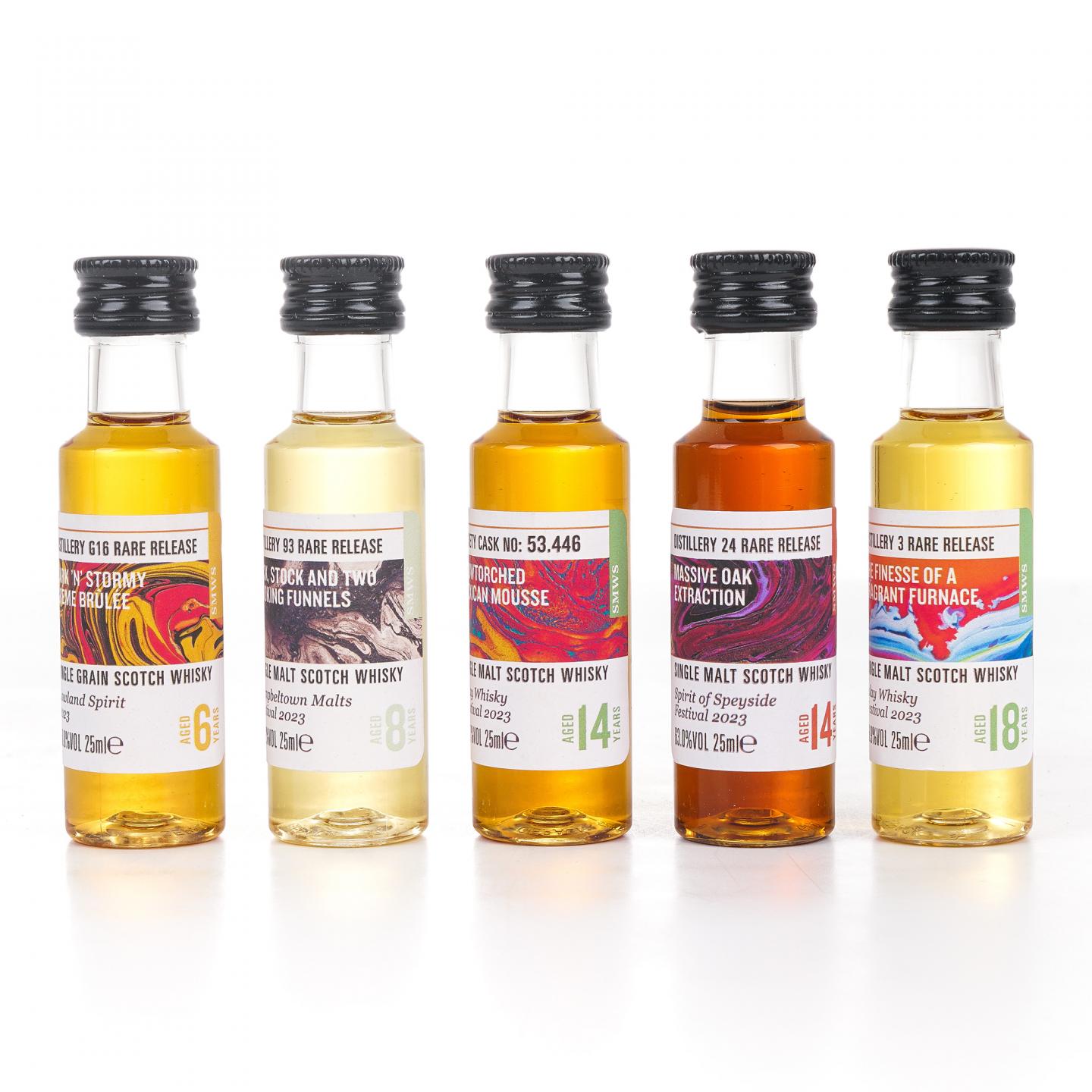 【酒版】SMWS 6/8/14/18年 5瓶组*25ml